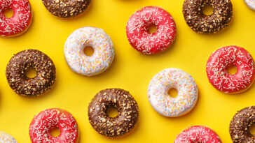 How many calories are in a Dunkin Donuts Vanilla frosted donut?