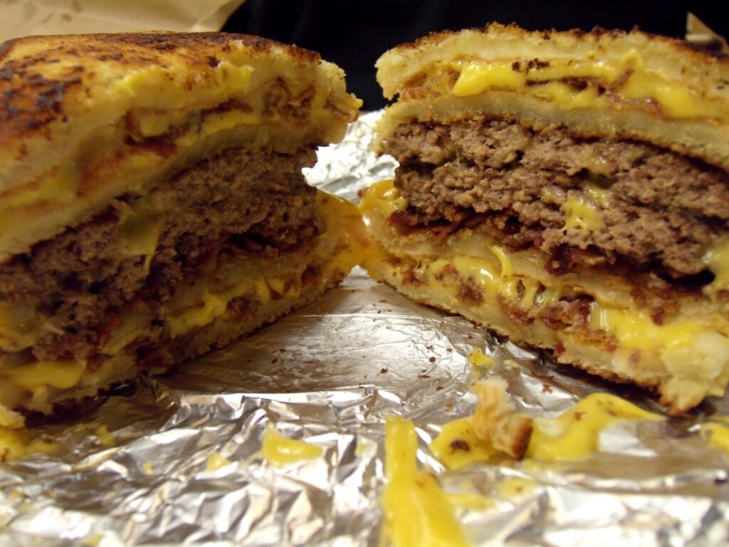 How many calories are in a Grilled Cheese Burger from Sonic?