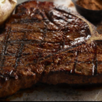 How many calories are in a Longhorn Outlaw Ribeye?