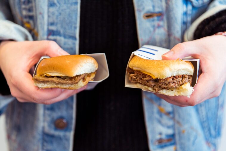 How many calories are in a White Castle slider?