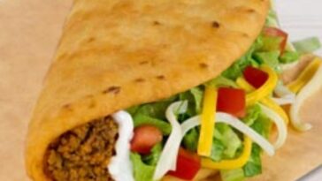 How many calories are in a bean chalupa from Taco Bell?