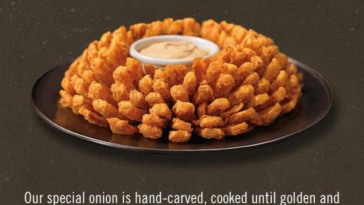 How many calories are in a bloomin onion from Outback?