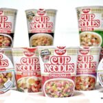 How many calories are in a cup of Nissin noodles?