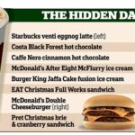 How many calories are in a medium iced latte from mcdonalds?