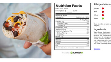 How many calories are in a regular beef burrito from Taco Bell?