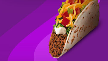 How many calories are in a soft shell taco supreme from Taco Bell?