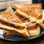 How many calories are in one grilled cheese?