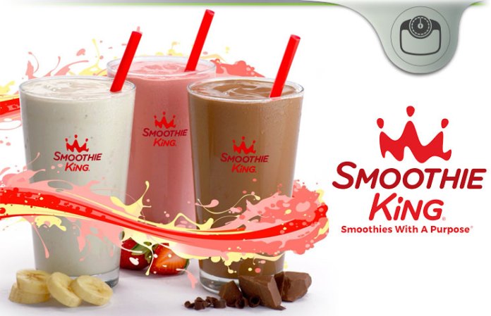 How many calories do Smoothie King smoothies have?
