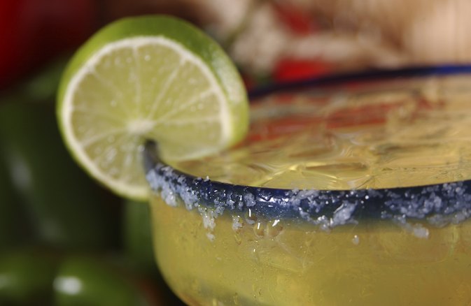 How many calories in a Chili's skinny margarita?
