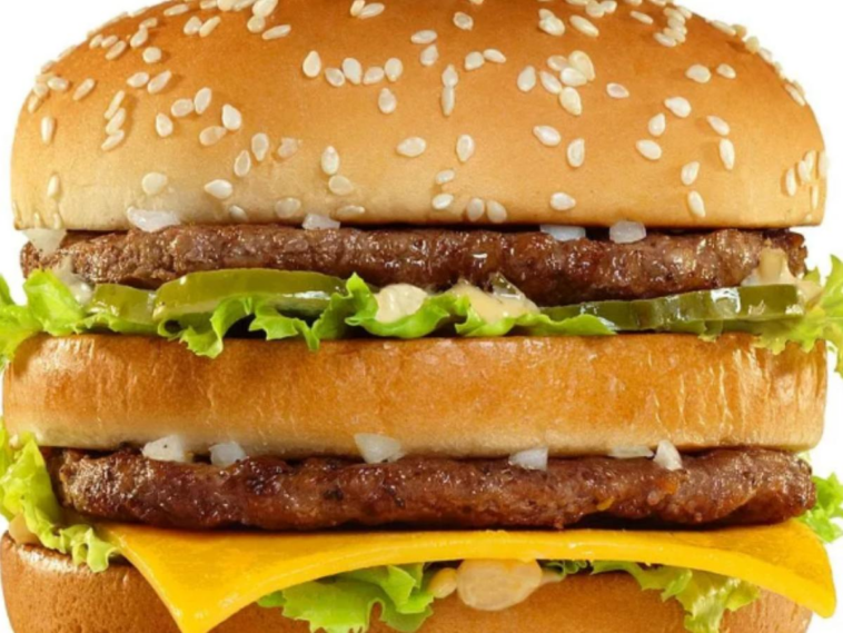 How many calories in a McDonald's Daily Double sandwich?