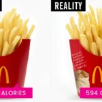 How many calories in a McDonalds medium fry?