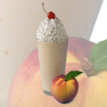 How many calories in a Peach Milkshake from Chick-fil-A?