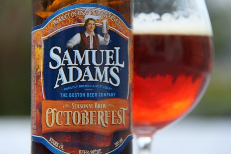 How many calories in a Sam Adams OctoberFest beer?