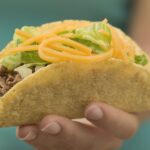 How many calories in a Taco Bell crunchy taco supreme?