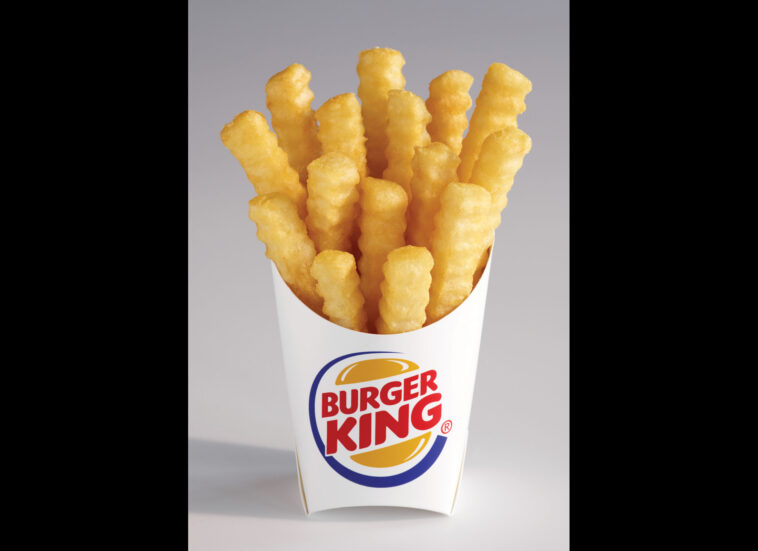 How many calories in a small order of fries from Burger King?
