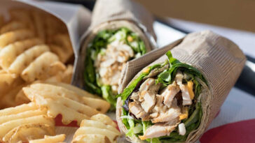 How many calories in a wrap from Chick Fil A?