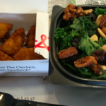 How many calories in lemon kale Caesar salad at Chick-fil-A?