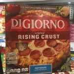 How many calories is a full frozen pizza?