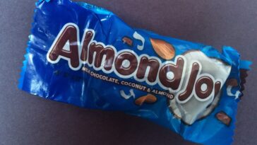 How many calories is a fun size Almond Joy?