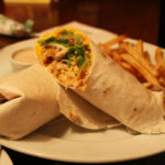 How many carbs are in Applebee's Chicken Fajita rollup?