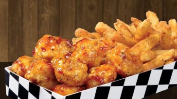 How many carbs are in Checkers chicken bites?