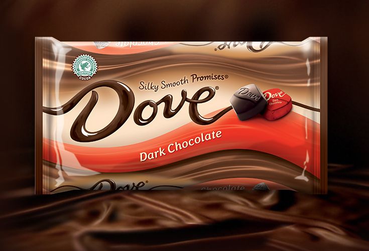 How many carbs are in Dove Dark Chocolate Promises?