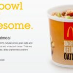 How many carbs are in McDonald's oatmeal?