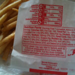 How many carbs are in McDonald's small fries?