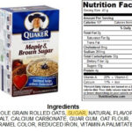 How many carbs are in Quaker Low sugar oatmeal?