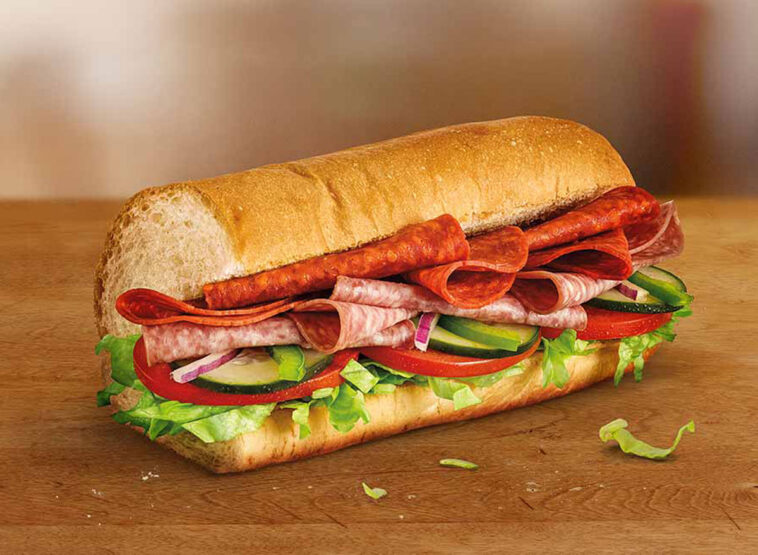 How many carbs are in a 12 inch Subway bread?