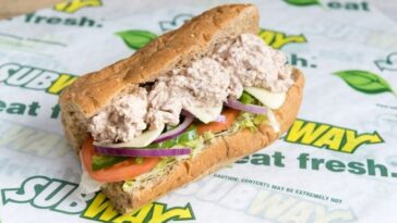 How many carbs are in a 6 inch wheat bread from Subway?