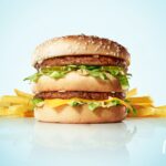 How many carbs are in a Big Mac without the bun?