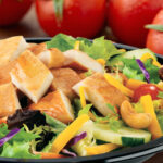 How many carbs are in a Culver's chicken cashew salad?