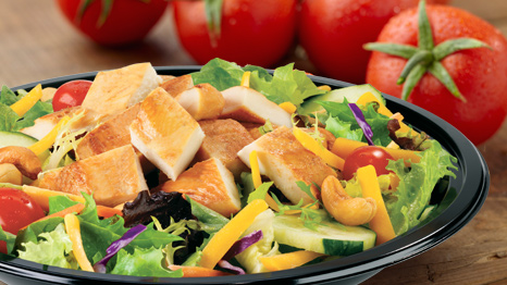 How many carbs are in a Culver's chicken cashew salad?