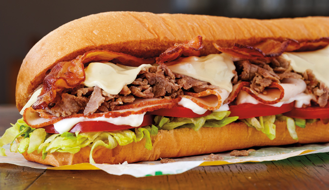 How many carbs are in a Subway sandwich?