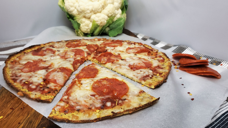 How many carbs are in a cauliflower pizza crust?