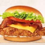 How many carbs are in a spicy CH King chicken sandwich?