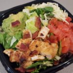 How many carbs in a Wendy's salad?