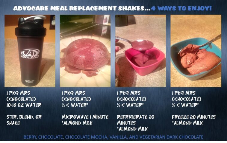 How many meal replacement shakes a day?
