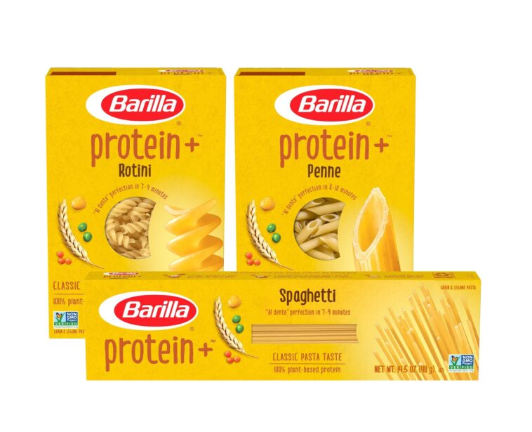 How many net carbs are in Barilla protein plus pasta?