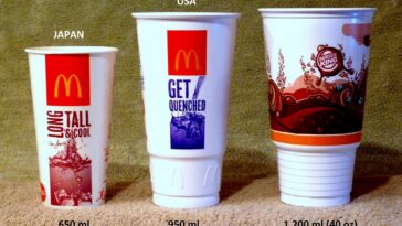 How many ounces is a large Mcdonalds slushie?
