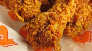 How many pieces are in Popeyes ghost pepper wings?