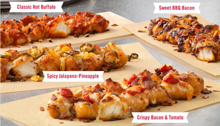 How many pieces of chicken are in Dominos specialty chicken?