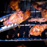 How many pounds of wings do I need for 4 adults?