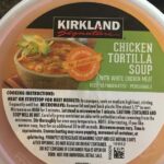 How many servings are in Kirkland Chicken Tortilla soup?