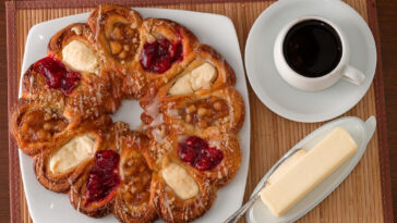 How many servings are in a Panera pastry ring?