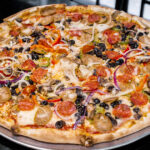 How many toppings are on a Domino's pizza?