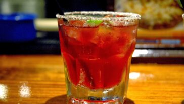 How much alcohol in a Chili's Margarita?