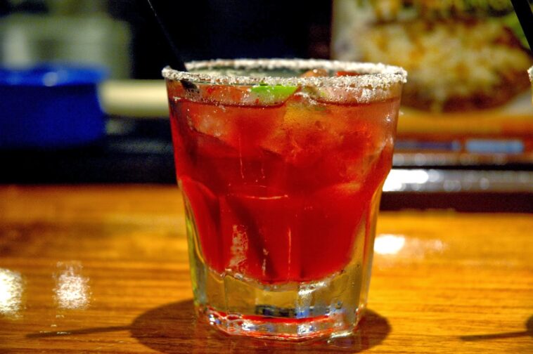 How much alcohol in a Chili's Margarita?