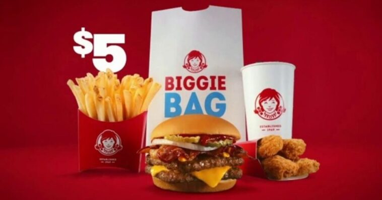 How much are Biggie bags at Wendy's?